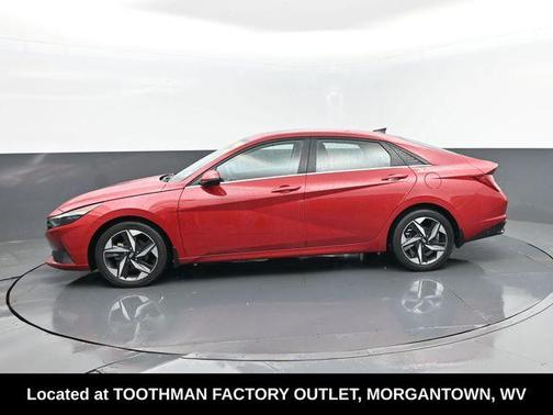 Scarlet Red Pearl 2023 Hyundai ELANTRA Limited