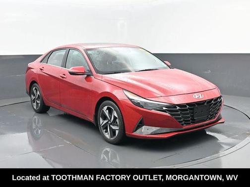 Scarlet Red Pearl 2023 Hyundai ELANTRA Limited