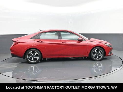 Scarlet Red Pearl 2023 Hyundai ELANTRA Limited