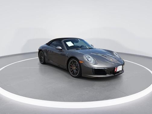 Agate Grey Metallic 2017 Porsche 911 Carrera 4S Cabriolet