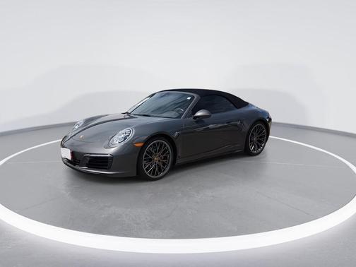 Agate Grey Metallic 2017 Porsche 911 Carrera 4S Cabriolet