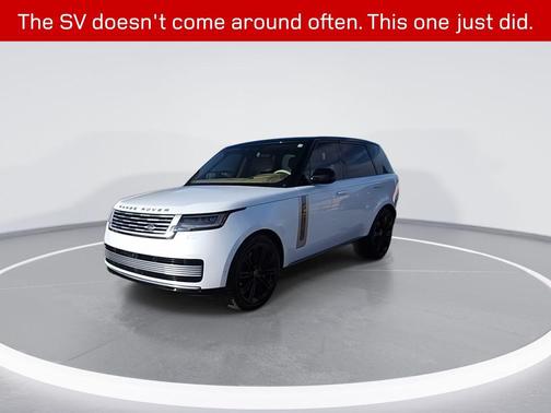 Ostuni Pearl White Metallic 2024 Land Rover Range Rover P615 SV