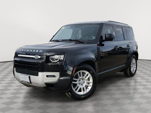 Santorini Black Metallic 2025 Land Rover Defender 110 P300