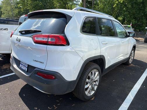 Bright White Clearcoat 2017 Jeep Cherokee Limited