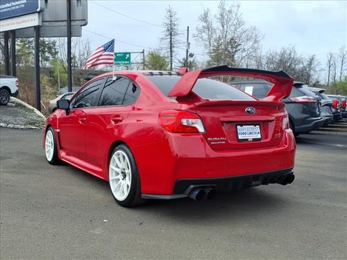 Pure Red 2021 Subaru WRX STI Limited w/Lip