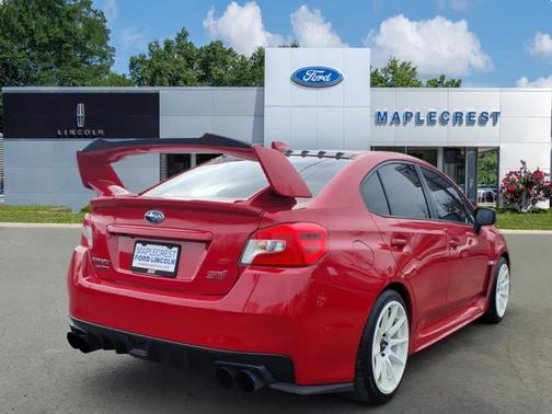 Pure Red 2021 Subaru WRX STI Limited w/Lip
