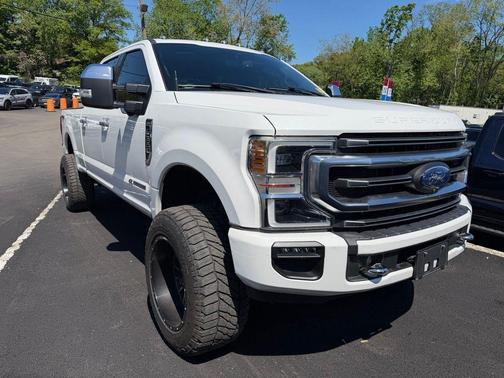 White Metallic 2021 Ford F-350 Platinum