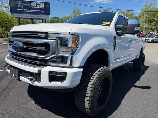 White Metallic 2021 Ford F-350 Platinum
