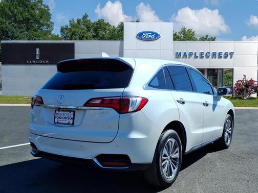 White 2018 Acura RDX Advance Package