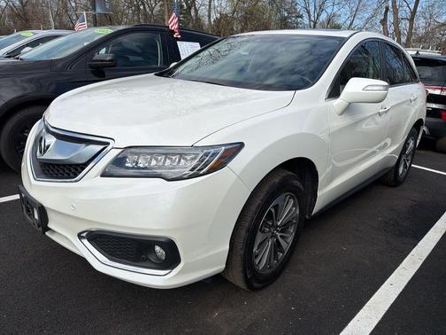 White 2018 Acura RDX Advance Package
