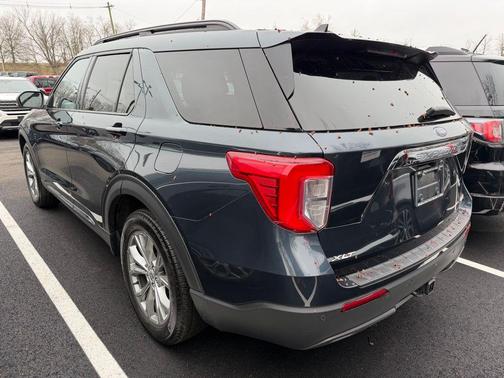 Stone Blue Metallic 2023 Ford Explorer XLT