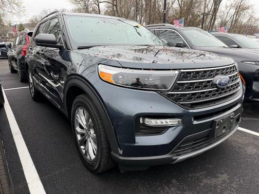 Stone Blue Metallic 2023 Ford Explorer XLT