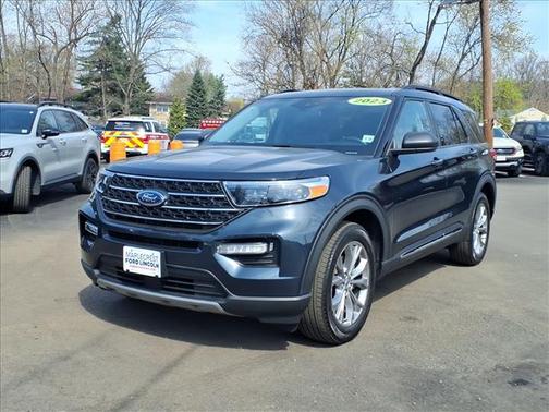 Stone Blue Metallic 2023 Ford Explorer XLT