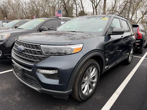 Stone Blue Metallic 2023 Ford Explorer XLT