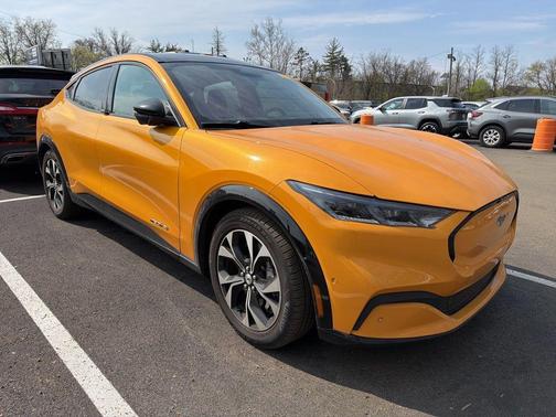 Orange Metallic 2022 Ford Mustang Mach-E Premium