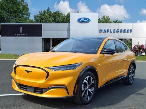 Orange Metallic 2022 Ford Mustang Mach-E Premium
