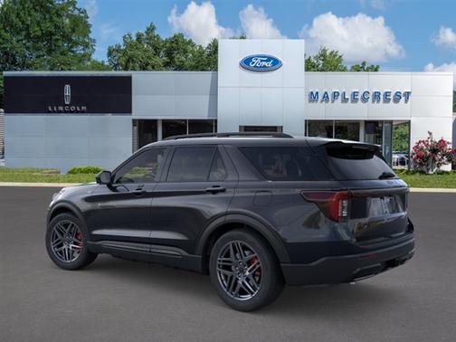 Agate Black Metallic 2026 Ford Explorer ST-Line