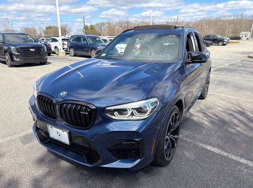 Blue Metallic 2020 BMW X3 M Competition