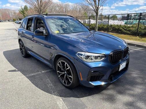 Blue Metallic 2020 BMW X3 M Competition