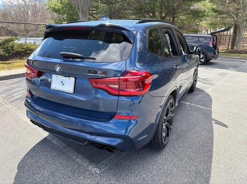 Blue Metallic 2020 BMW X3 M Competition