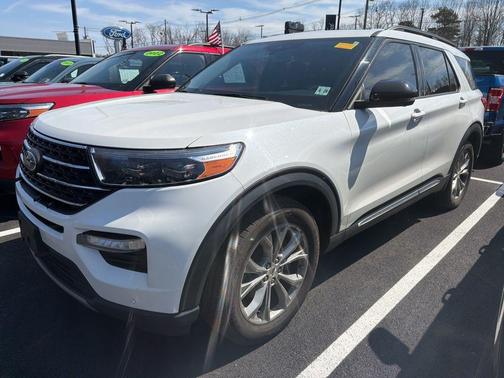 Star White 2023 Ford Explorer XLT
