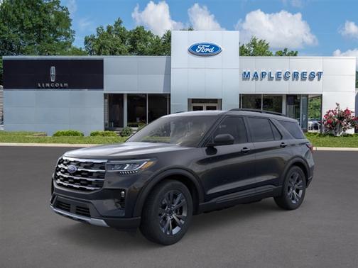 Agate Black Metallic 2026 Ford Explorer Active