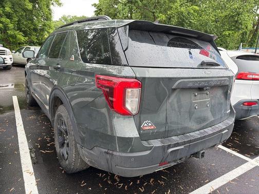 Forged Green Metallic 2023 Ford Explorer Timberline