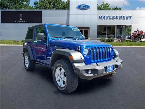Ocean Blue Metallic 2019 Jeep Wrangler Sport