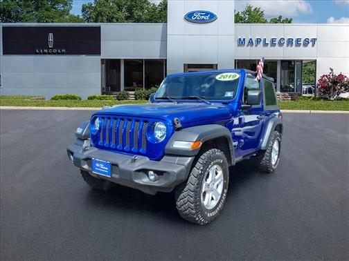 Ocean Blue Metallic 2019 Jeep Wrangler Sport