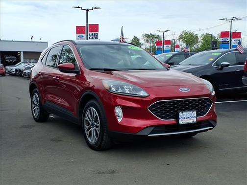 Red Metallic 2022 Ford Escape SEL