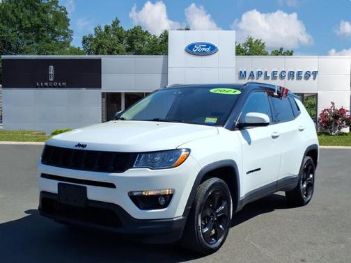 White Clearcoat 2021 Jeep Compass Altitude