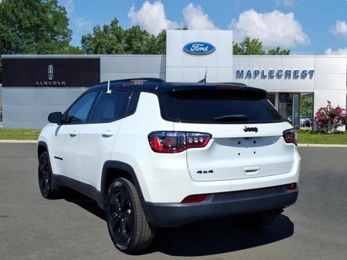 White Clearcoat 2021 Jeep Compass Altitude