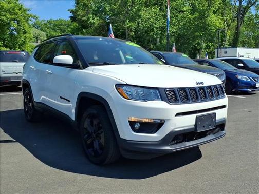 White Clearcoat 2021 Jeep Compass Altitude