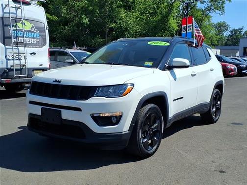 White Clearcoat 2021 Jeep Compass Altitude