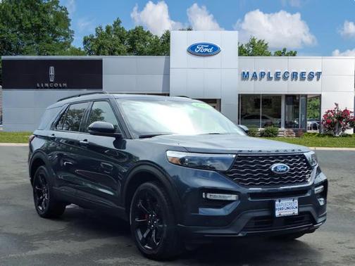 Blue Metallic 2023 Ford Explorer ST