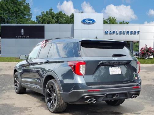 Blue Metallic 2023 Ford Explorer ST