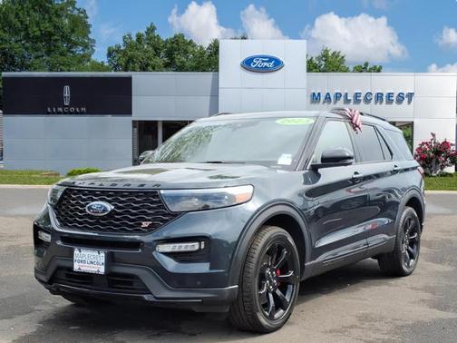 Blue Metallic 2023 Ford Explorer ST