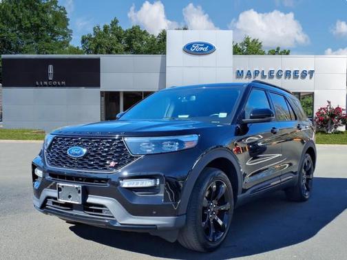 Agate Black Metallic 2022 Ford Explorer ST