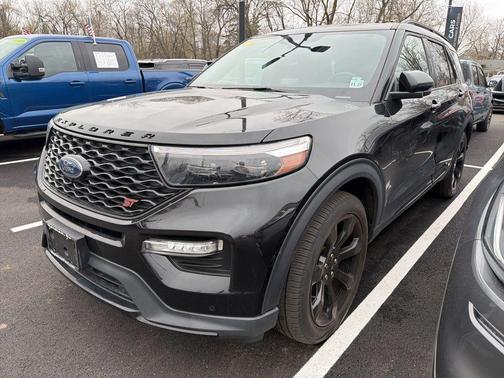Agate Black Metallic 2022 Ford Explorer ST