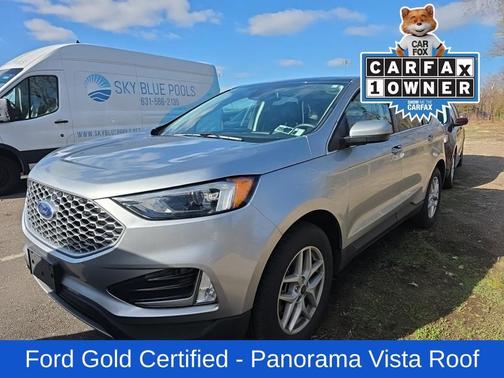 Iconic Silver Metallic 2024 Ford Edge SEL