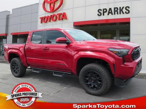 Supersonic Red 2024 Toyota Tacoma TRD Sport