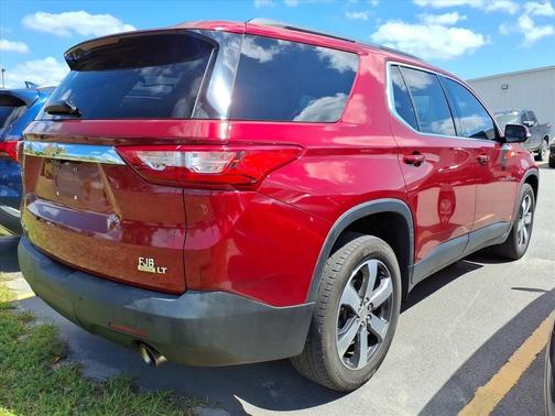 Cajun Red Tintcoat 2020 Chevrolet Traverse LT Leather