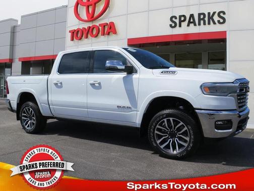Bright White Clearcoat 2026 RAM 1500 Longhorn