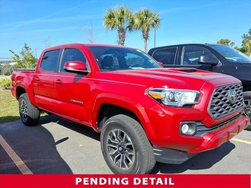 Barcelona Red Metallic 2022 Toyota Tacoma TRD Sport
