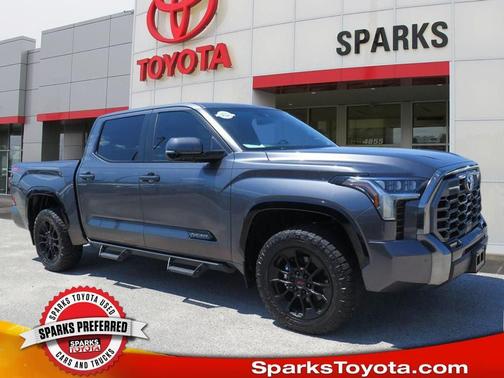 Magnetic Gray Metallic 2024 Toyota Tundra Platinum