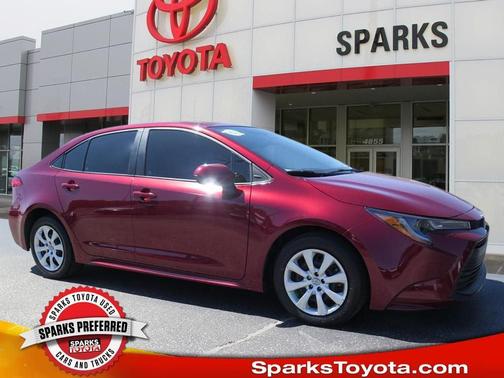 Ruby Flare Pearl 2023 Toyota Corolla LE
