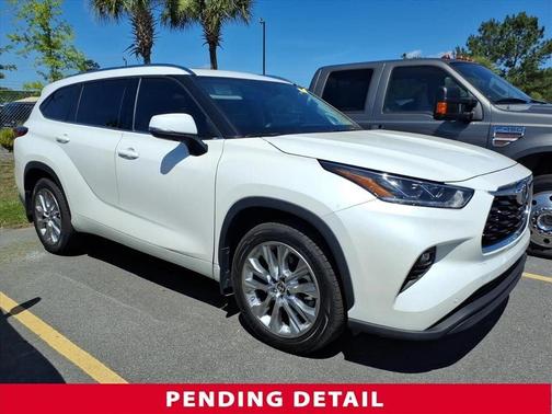 Blizzard Pearl 2021 Toyota Highlander Limited