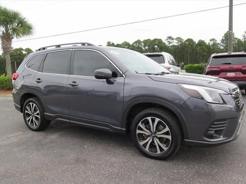 Gray Metallic 2022 Subaru Forester Limited