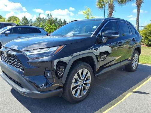 Midnight Black Metallic 2022 Toyota RAV4 XLE Premium