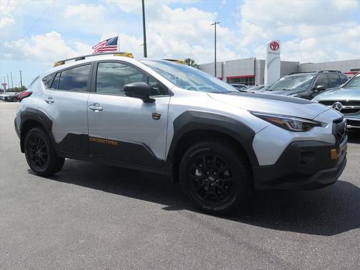 Ice Silver Metallic 2024 Subaru Crosstrek Wilderness